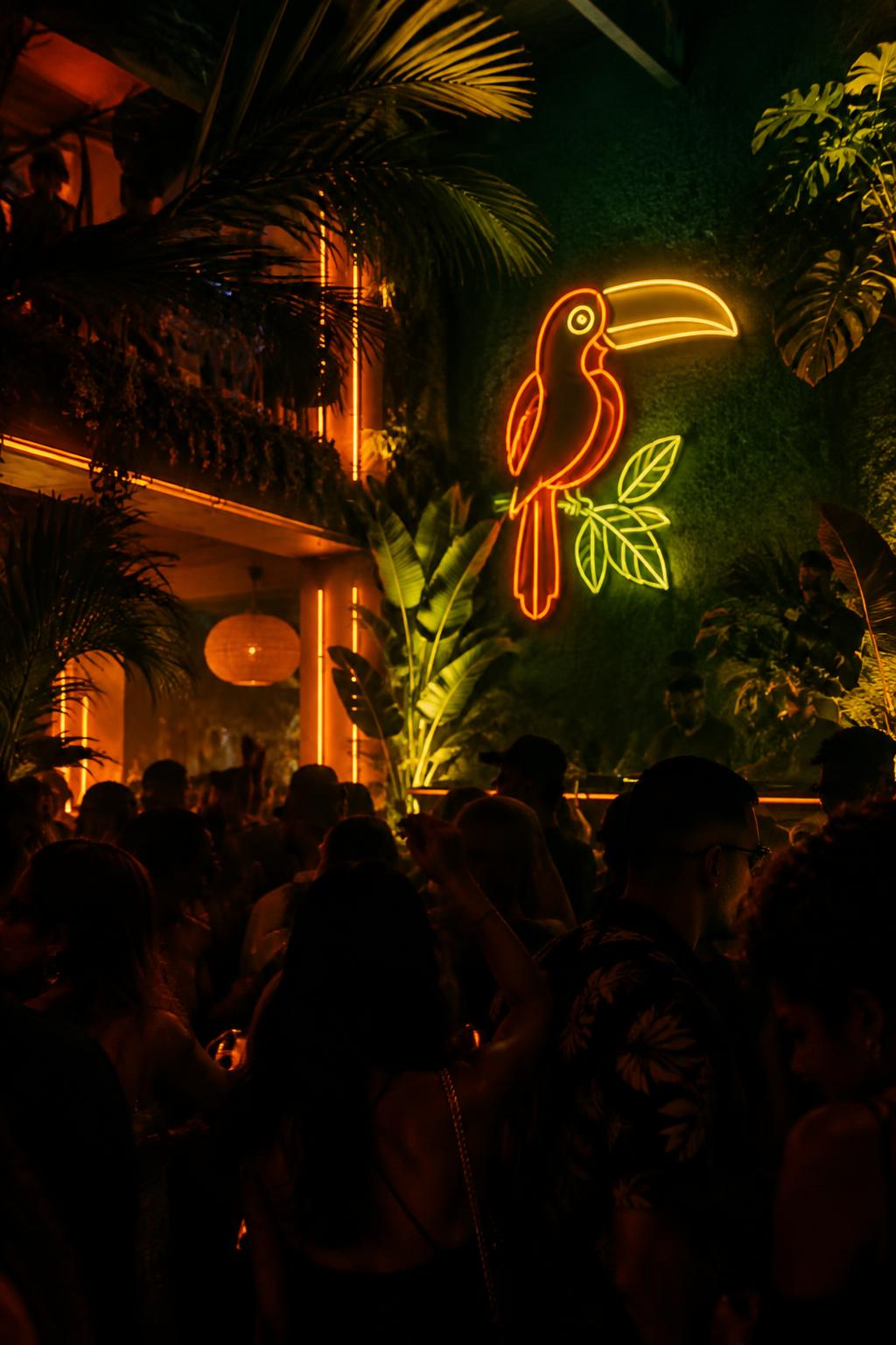Inside Tucan Room nightclub
